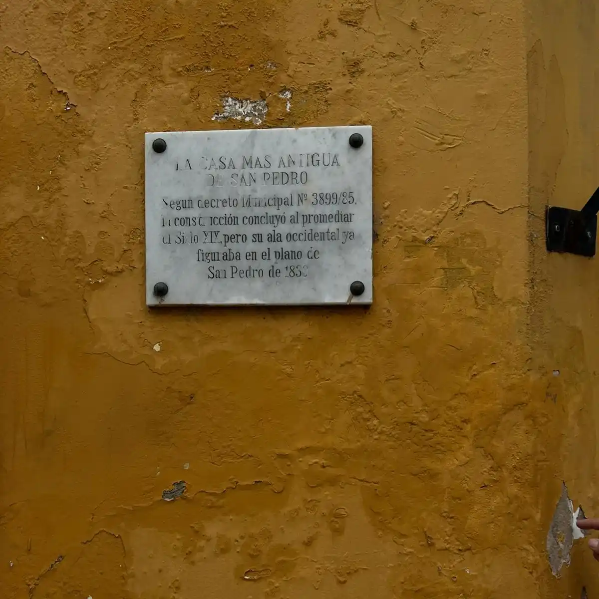 reparaciones en la casona de turismo