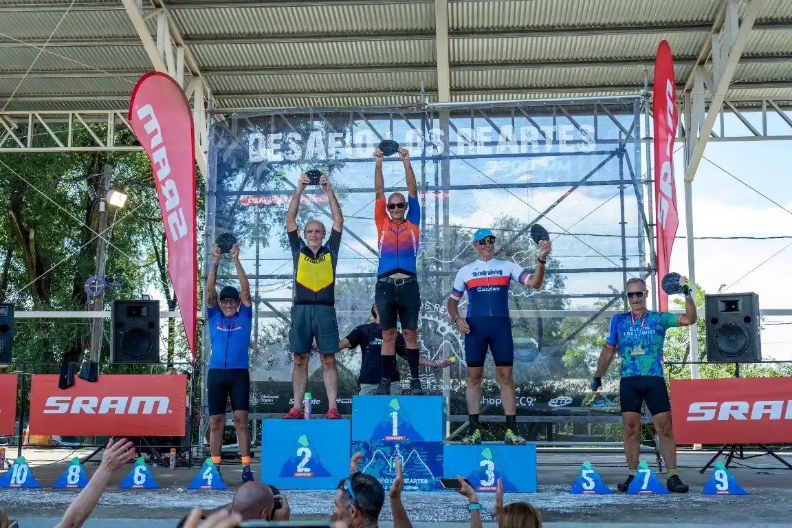 Mar del Plata en el podio del Desafío "Los Reartes"