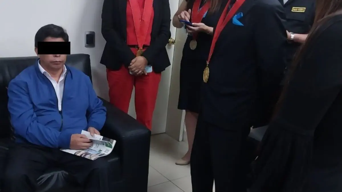 ¡DE PRESIDENTE A PRESIDIARIO!  Poder Judicial dicta siete días de prisión preliminar para Pedro Castillo