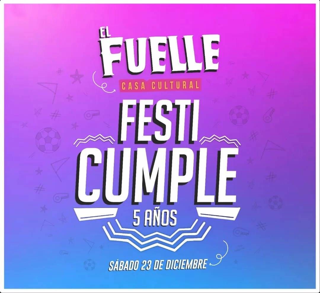 El Fuelle festeja 5 años e inaugura
su nuevo espacio cultural