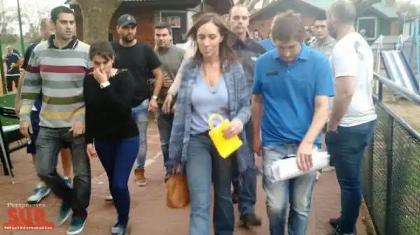 Vidal visitó Quilmes junto al cineasta Campanella