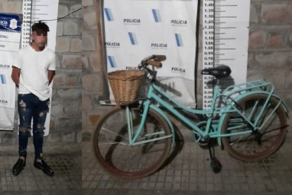 Tenía arresto domiciliario y salió a robar: sustrajo una bici y lo apresaron al intentar entrar a una casa