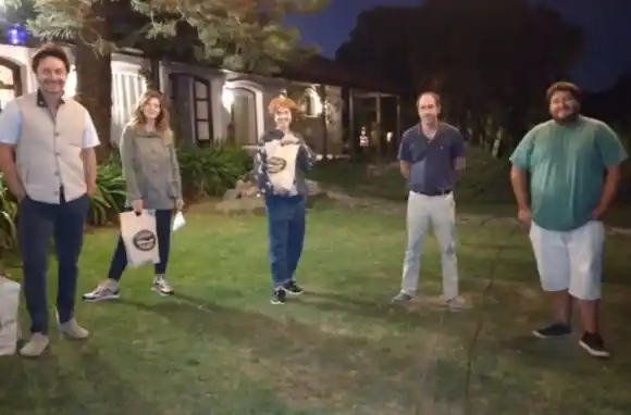 Reconocen a artistas que están filmando una nueva serie en Tandil