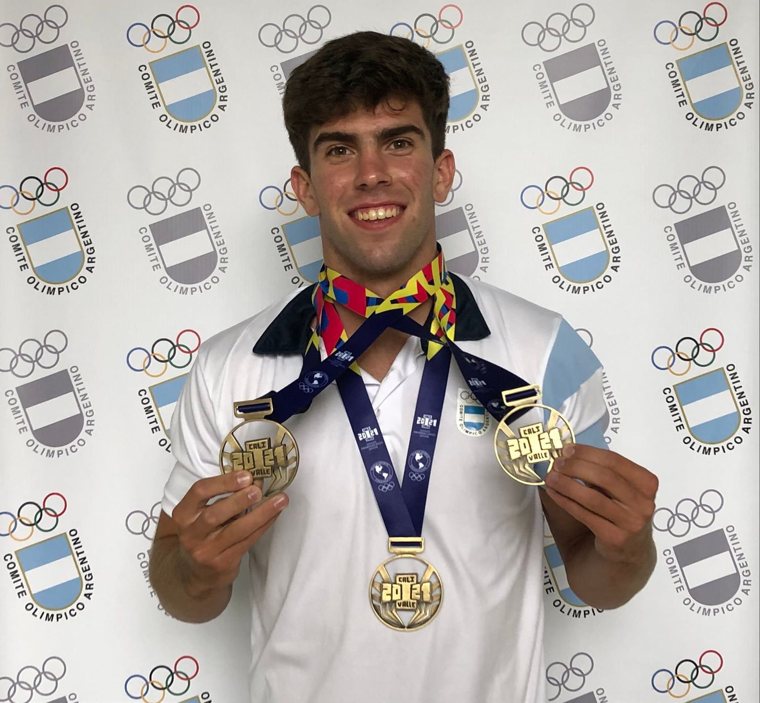 El COA oficializó que Valentín Rossi será uno de los abanderados de Argentina en la clausura de los Juegos Panamericanos Junior 2021