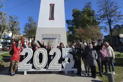 Adultos mayores inauguraron un nuevo circuito de turismo social en María Grande