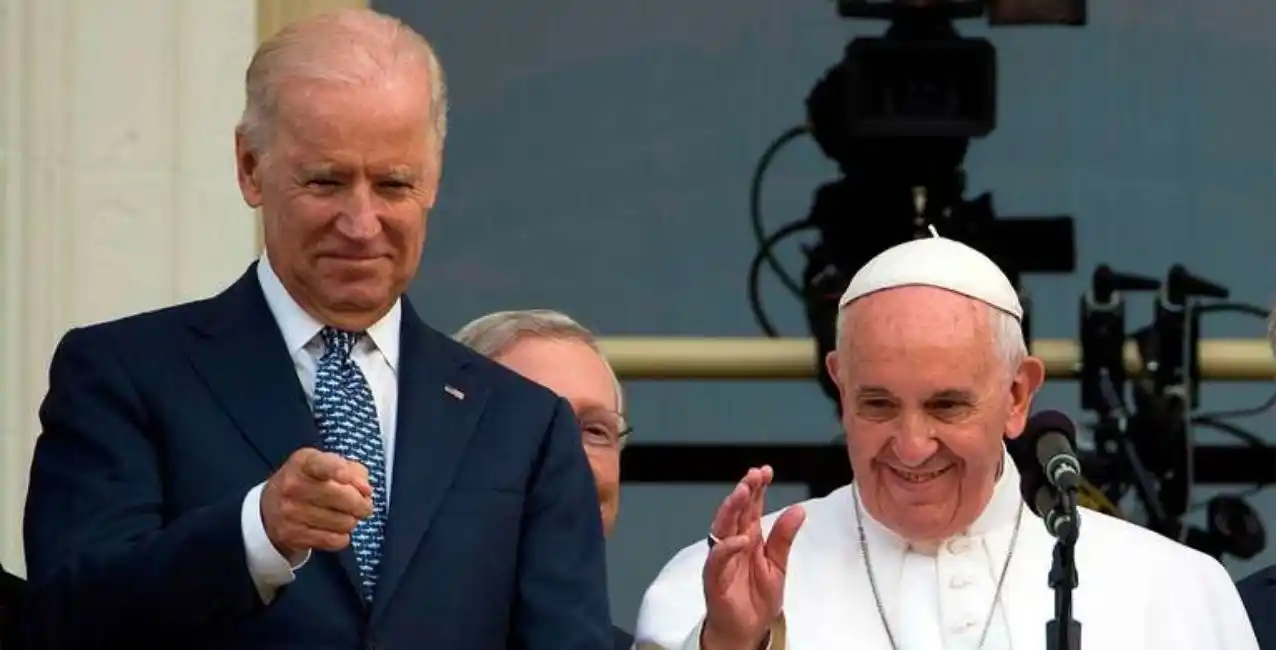 El papa Francisco recibió a Joe Biden