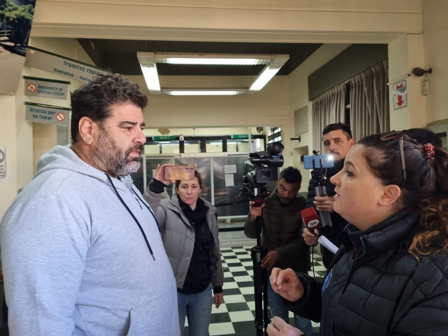 Elecciones en Coopser: la lista Verde fue a exigir respuestas por las credenciales y los padrones