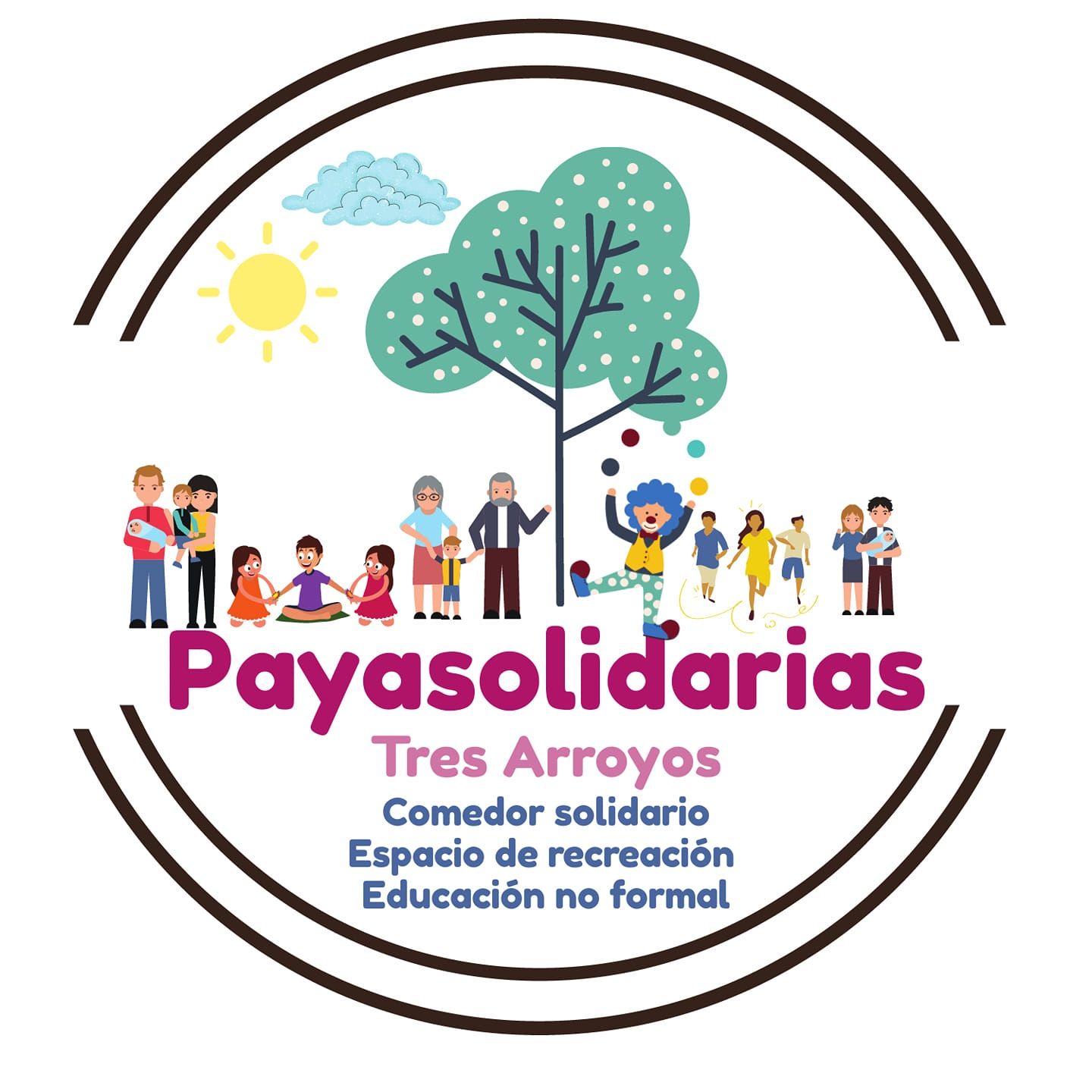 Campaña de la filial de Estudiantes de La Plata a beneficio de Payasolidarias