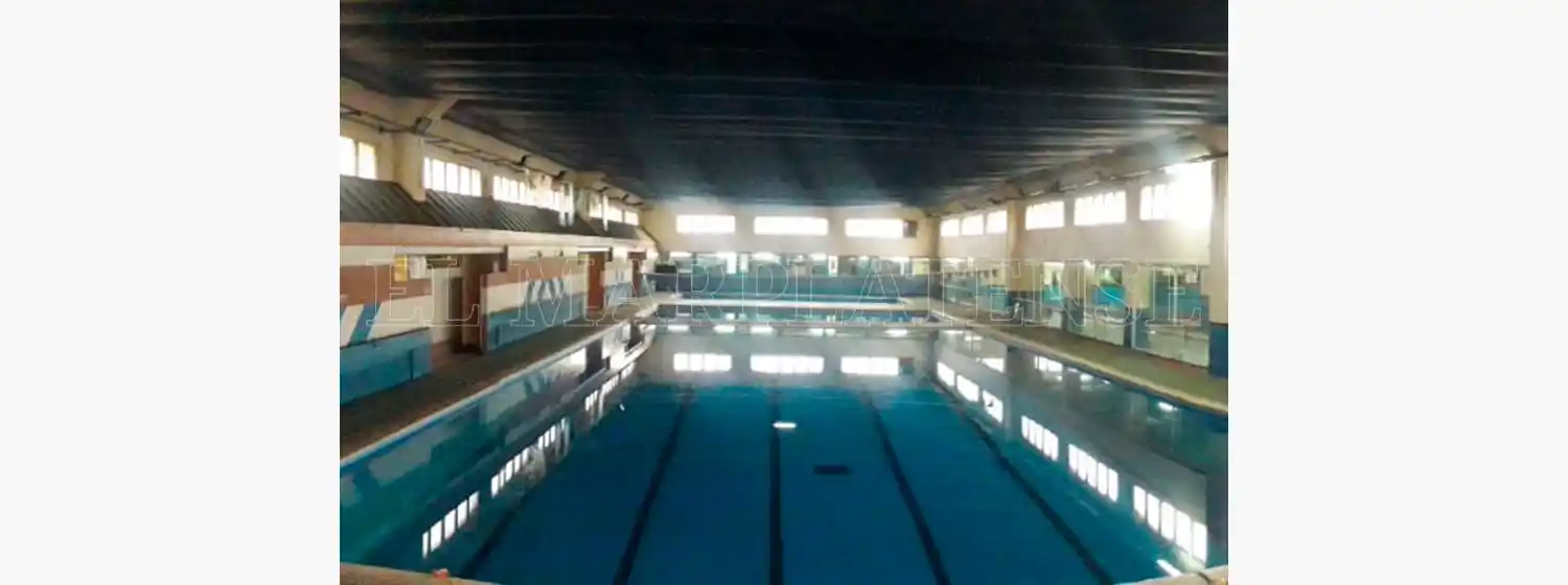 Después de 3 años, empezaron las obras en la pileta cubierta del CEF