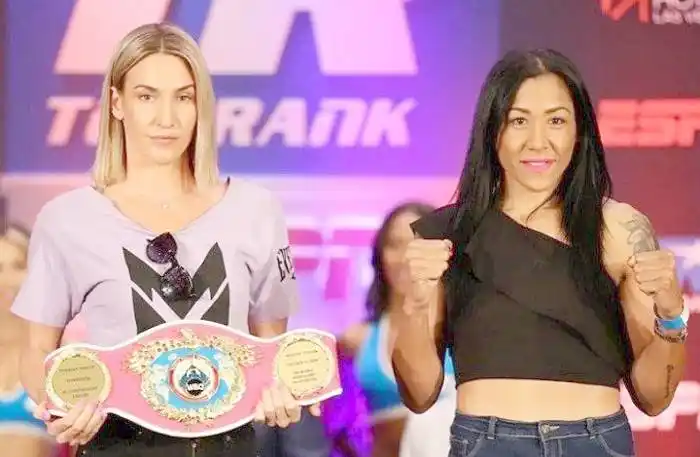 Boxeo: �0rica Farías va por el título mundial ante Mikaela Mayer
