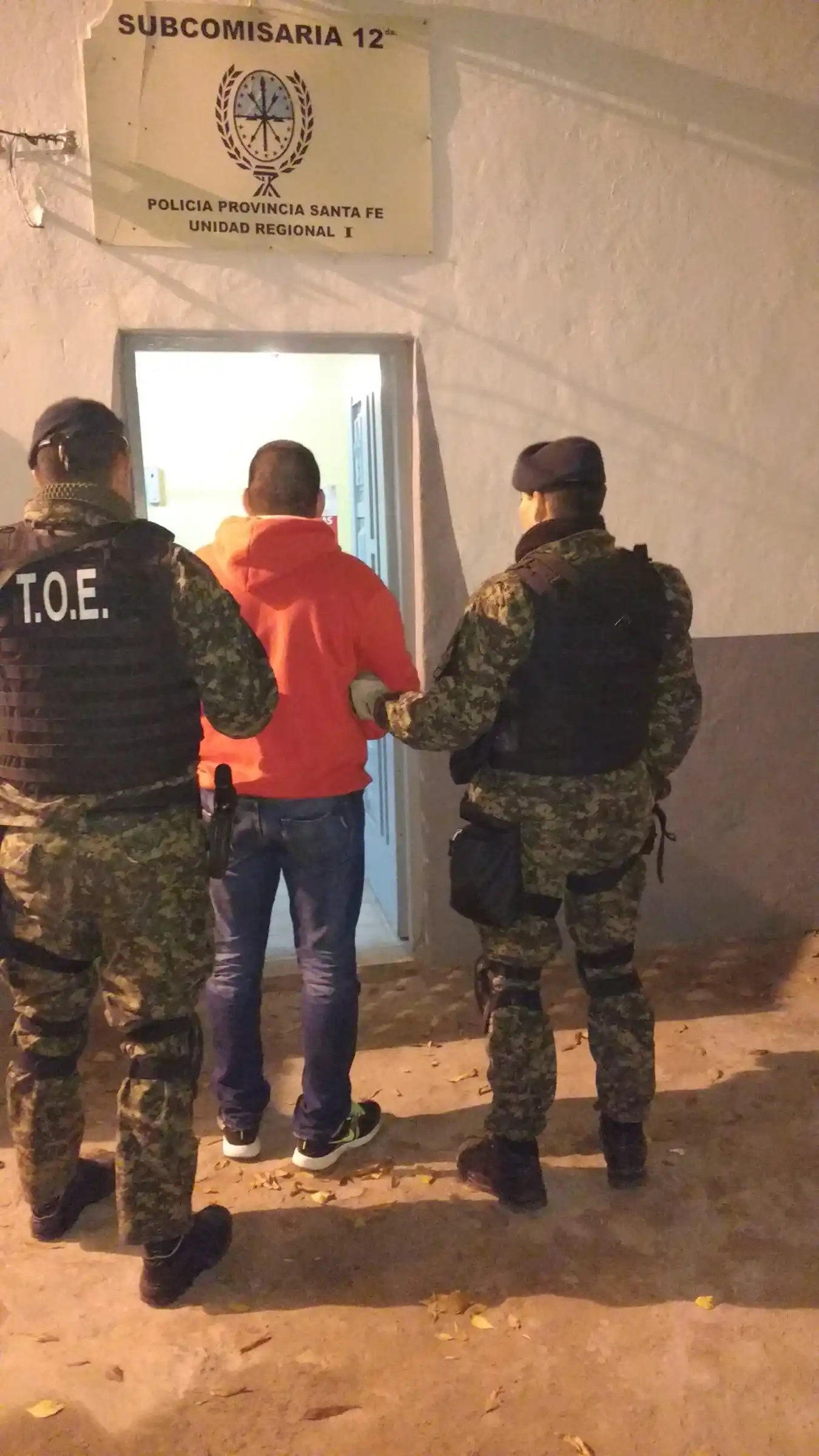 Las TOE detuvieron a una persona con pedido de captura