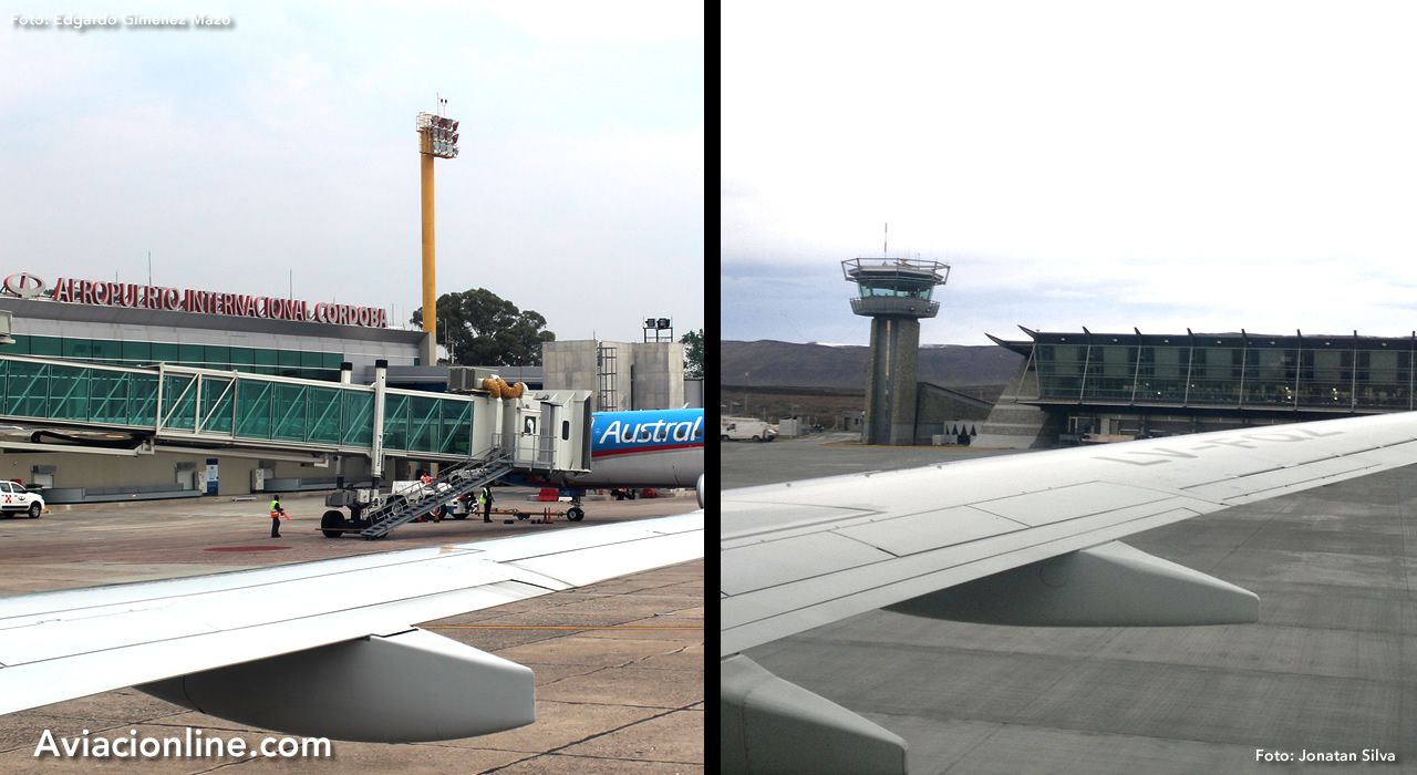 Aerolíneas Argentinas retomó la ruta entre Córdoba y El Calafate