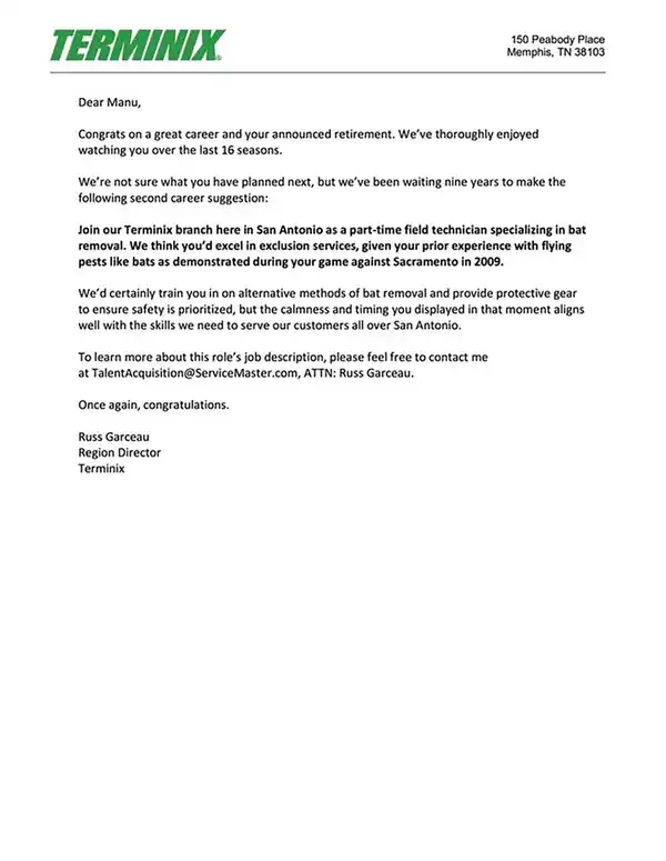 Los tres delirantes ofertas de trabajo que recibió Manu Ginóbili tras su retiro