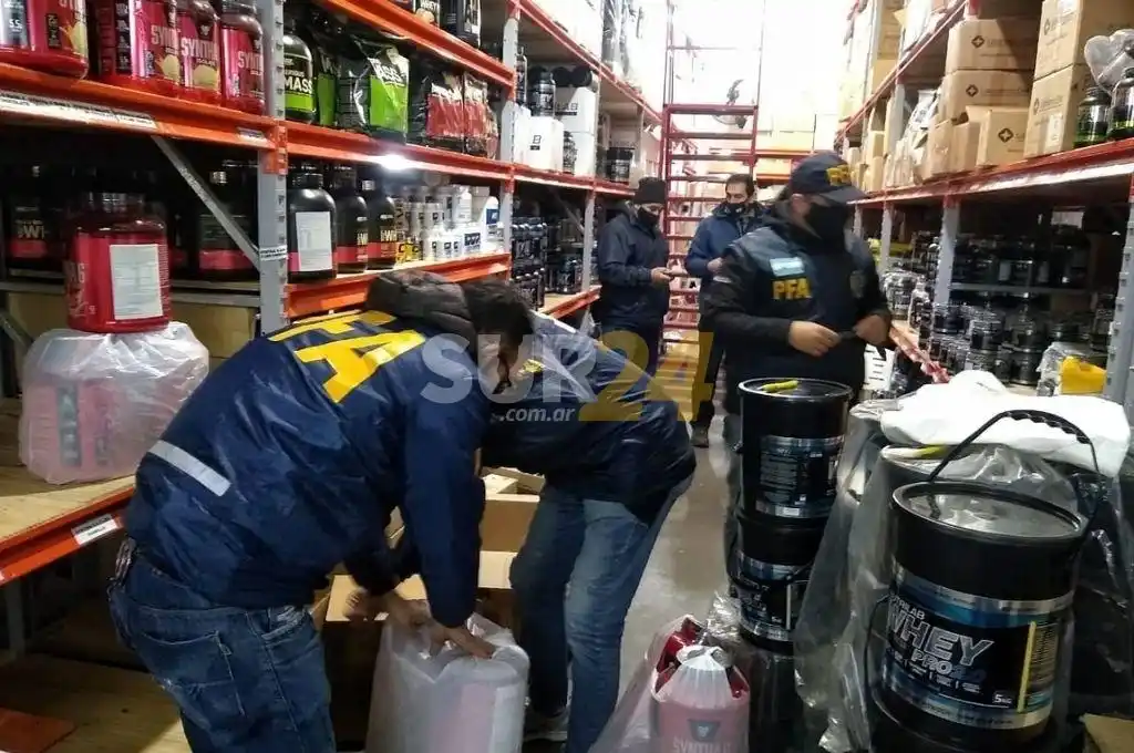Catorce detenidos por vender anabólicos prohibidos en Santa Fe, Misiones y Buenos Aires