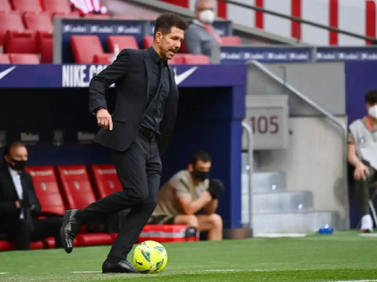 Simeone quiere un nuevo título con Atlético de Madrid  