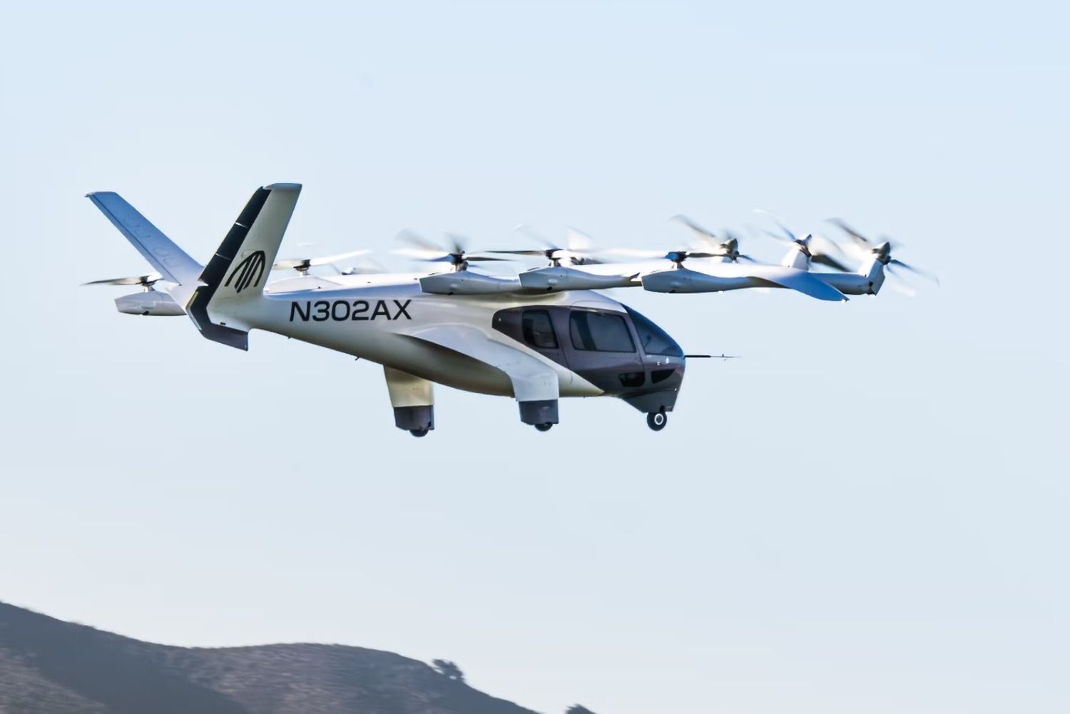 Vehículo Eléctrico de Despegue y Aterrizaje Vertical (eVTOL).