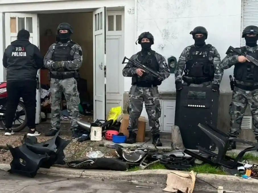 desarmadero de la banda de la hija del ex juez