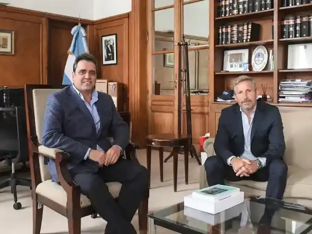 Frigerio se reunió con Catalán y hablaron de “proyectos estratégicos” para la Provincia