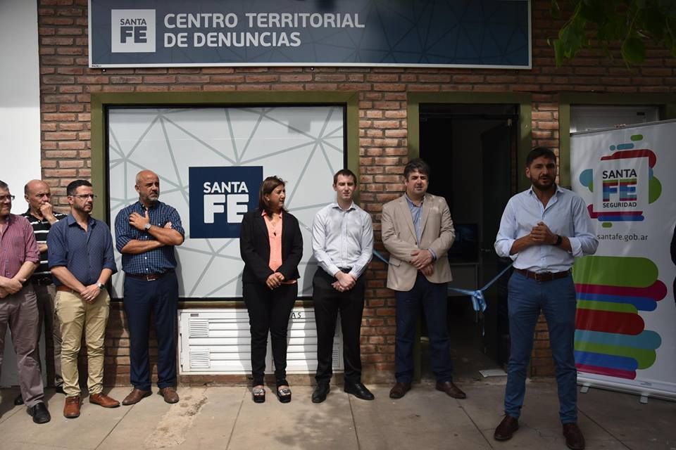 Pullaro inauguró un Centro Territorial de Denuncias en Santo Tomé