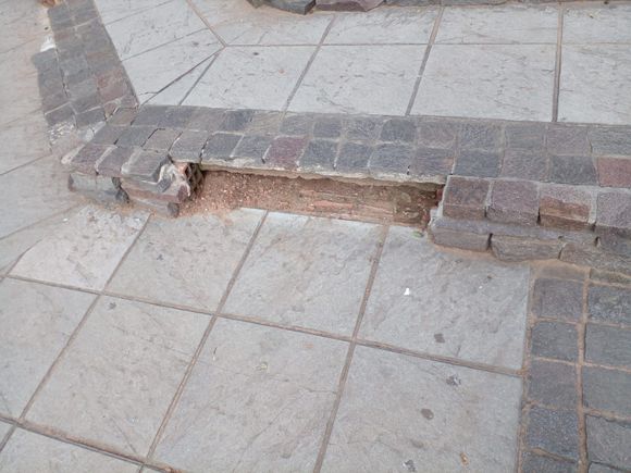 “Así está la plaza Belgrano”