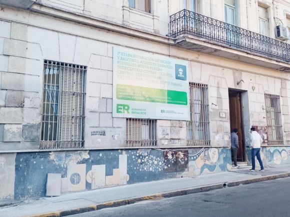 Se trabaja en la puesta en valor y restauración de la sede central del Copnaf