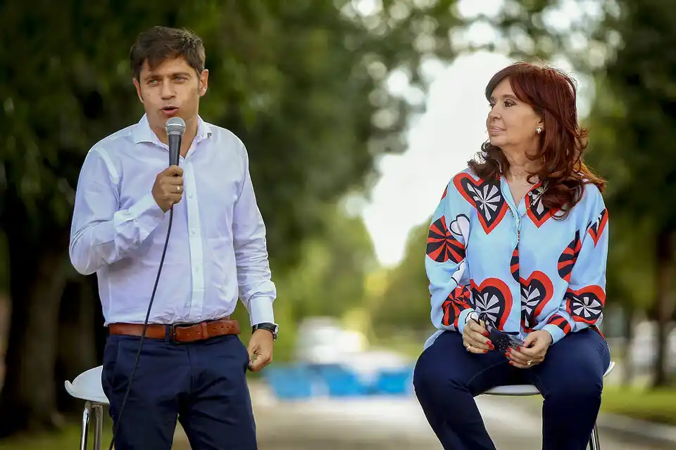 Axel Kicillof y Cristina Fernández de Kirchner