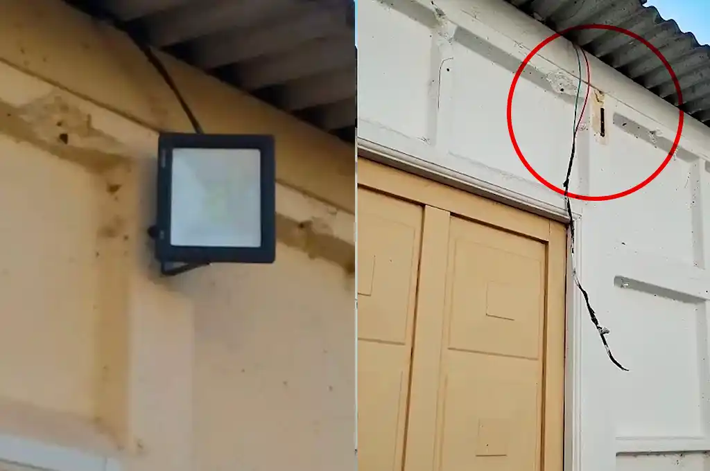 Recuperaron los reflectores que robaron en la vecinal del barrio San José