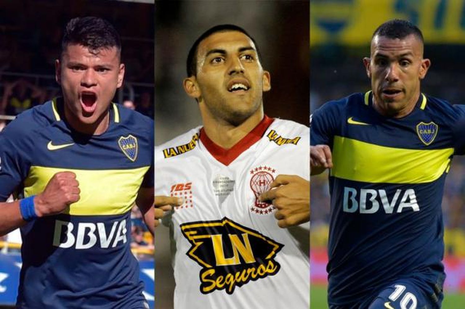 Ahora Bou, después Wanchope Abila y Tevez