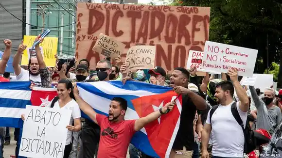 Hasta 30 años de cárcel para manifestantes en Cuba