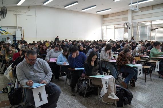 Profesionales de la salud rindieron el examen de ingreso en la Provincia