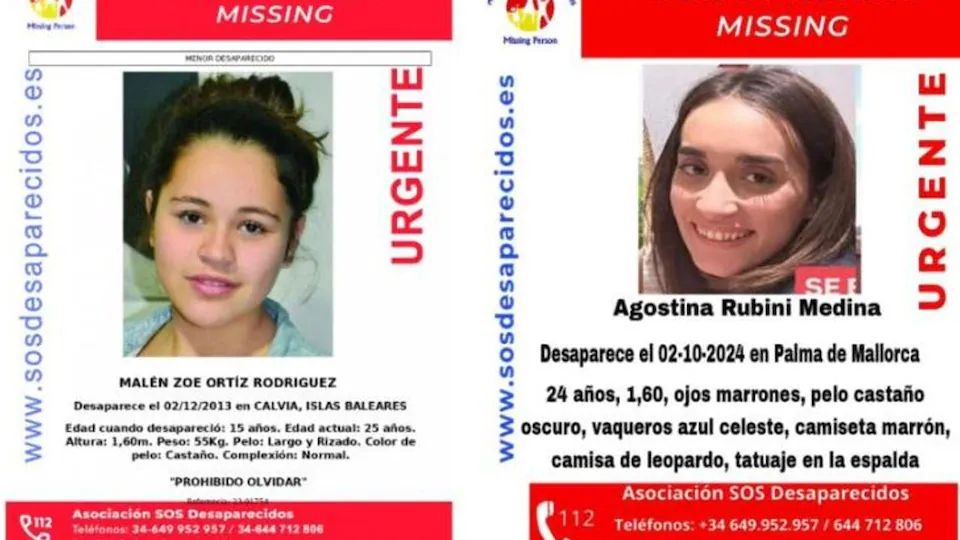 Malen y Agostina, ambas argentinas, iban al mismo colegio en Calviá.