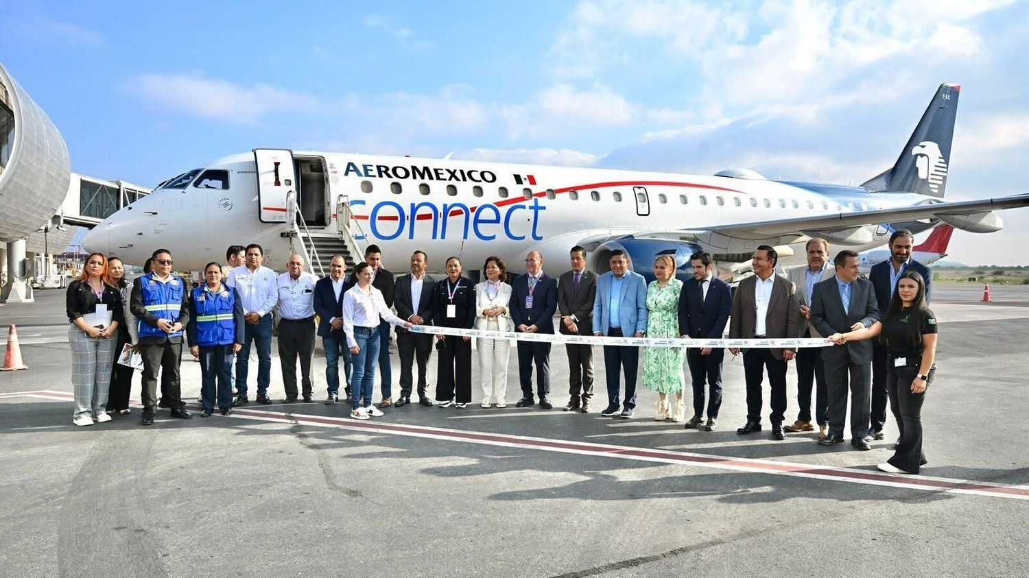 Aeroméxico inauguró sus vuelos entre San Luis Potosí y Atlanta