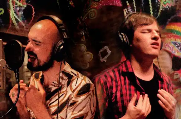 Nahuel Pennisi y Abel Pintos unieron sus voces en “Mundo”