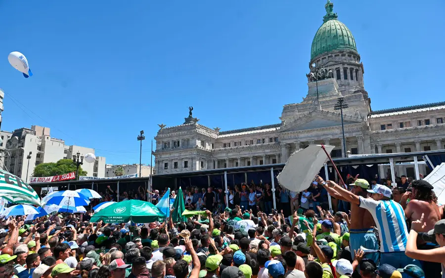 Último paro el 24 de enero. Foto: Télam
