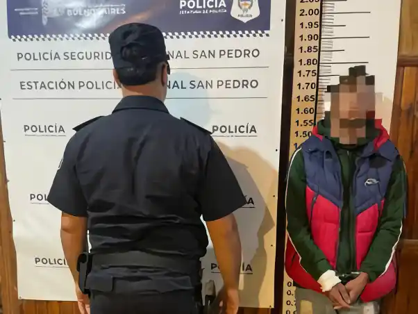 El joven fue trasladado a la Comisaría.