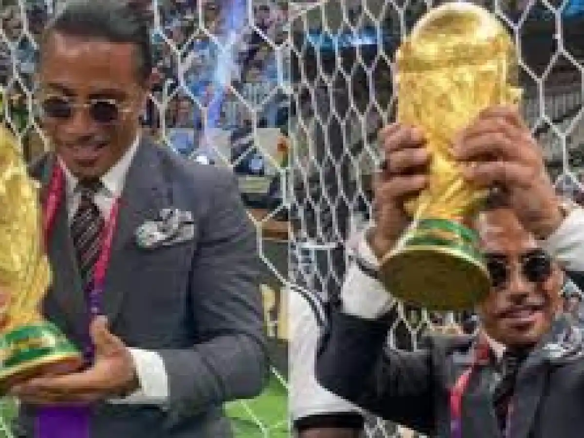 El chef Salt Bae podría ser sancionado por su acceso ilegal al campo de juego en la final del Mundial