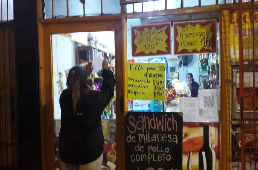 El municipio clausuró comercios que vendían alcohol fuera de horario