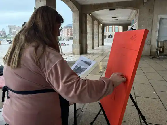 Más de 60 artistas participan en la Rambla del XVII Encuentro de Pintores Marinistas “In situ”