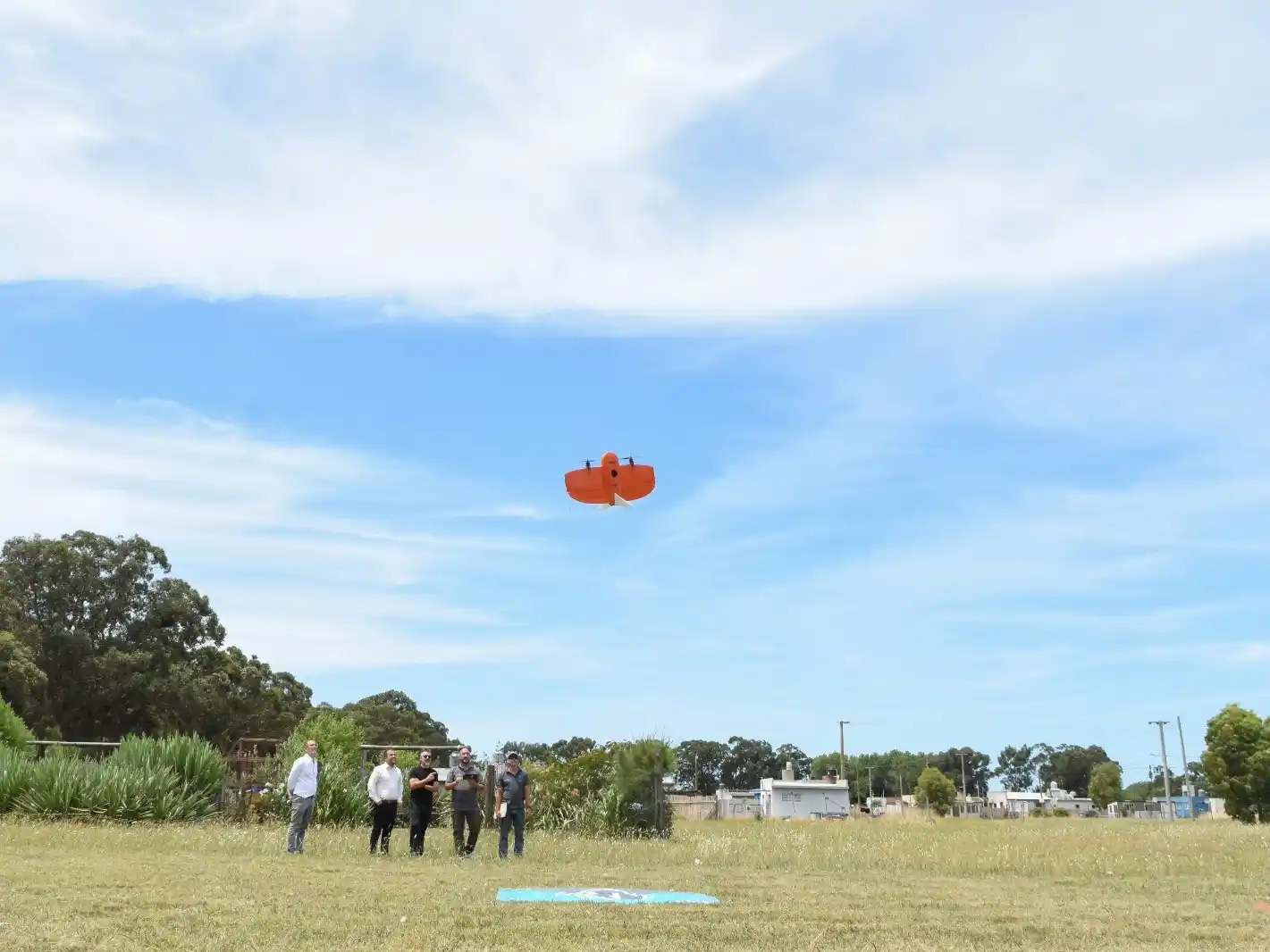 M2, el dron que desarrolló ARBA para detectar metros cuadrados construidos que no figuran en el catastro.