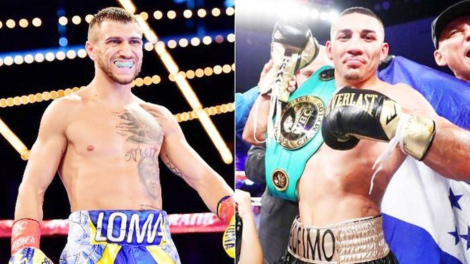 Vasily Lomachenko  enfrenta a Teófimo López, la noche del sábado,  en un gran combate