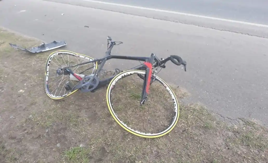 Murió el conductor que atropelló y mató a un campeón de mountain bike en la ruta 226