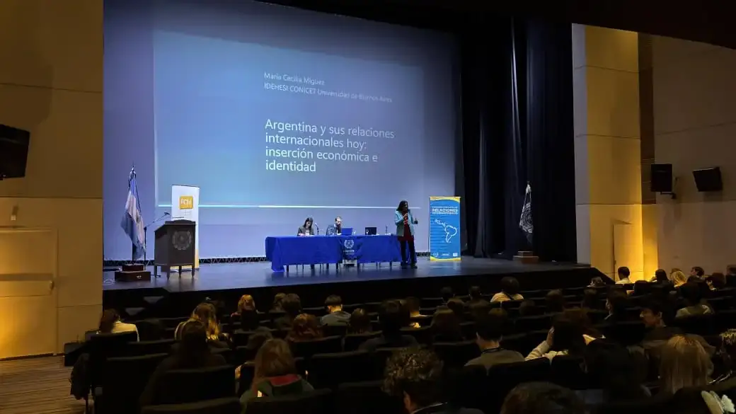 Fotografía del congreso relaciones internacionales 2026 Tandil