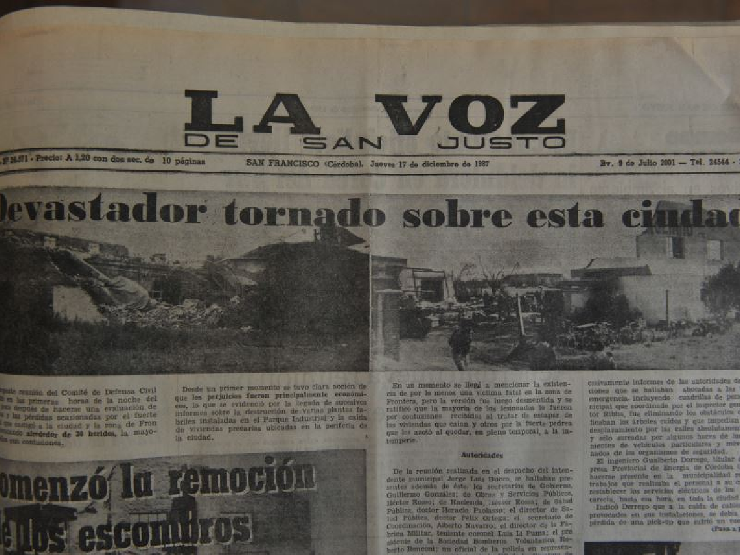 El recuerdo del devastador tornado que hace 31 años azotó a San Francisco 