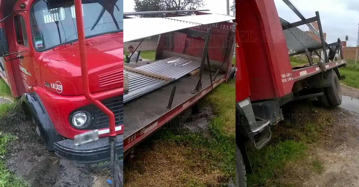 Las calles de Faro Norte “son un barrial" y "los vehículos se estancan"