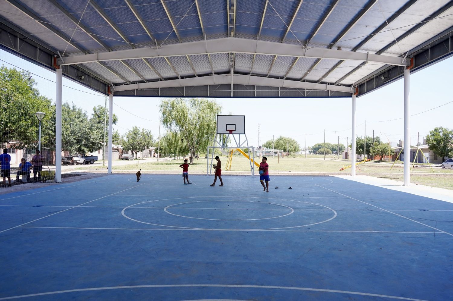 Serán cuatro los polideportivos sociales en San Francisco.