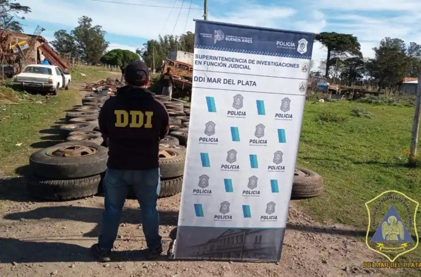 La DDI clausuró un desarmadero ilegal