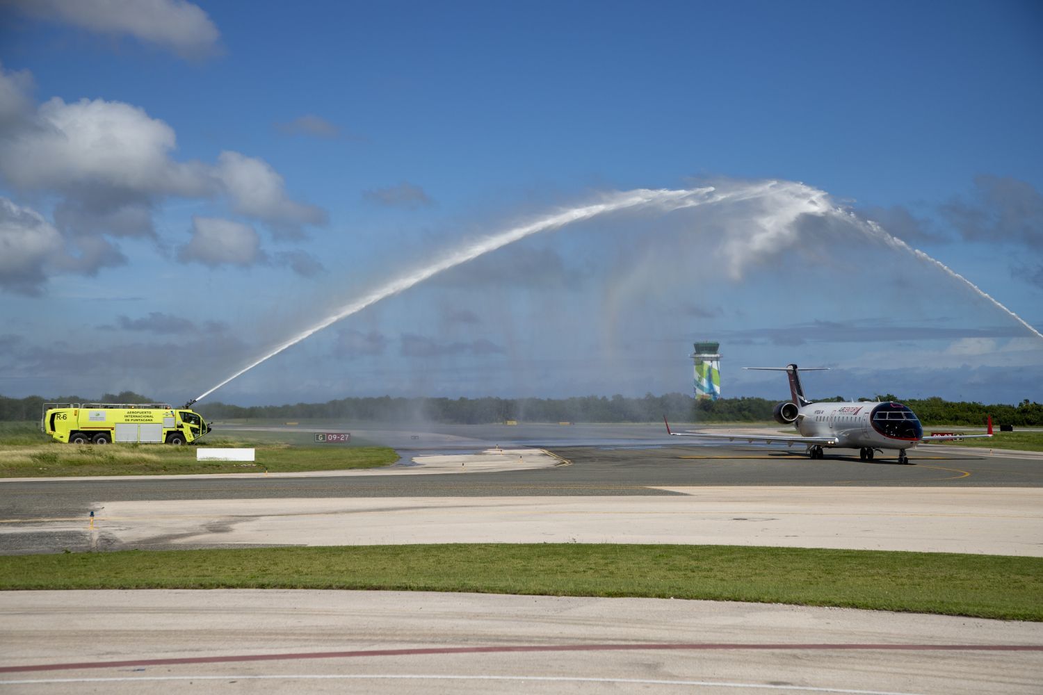 Con un vuelo desde Cartagena, Air Century inauguró su nuevo hub en Punta Cana
