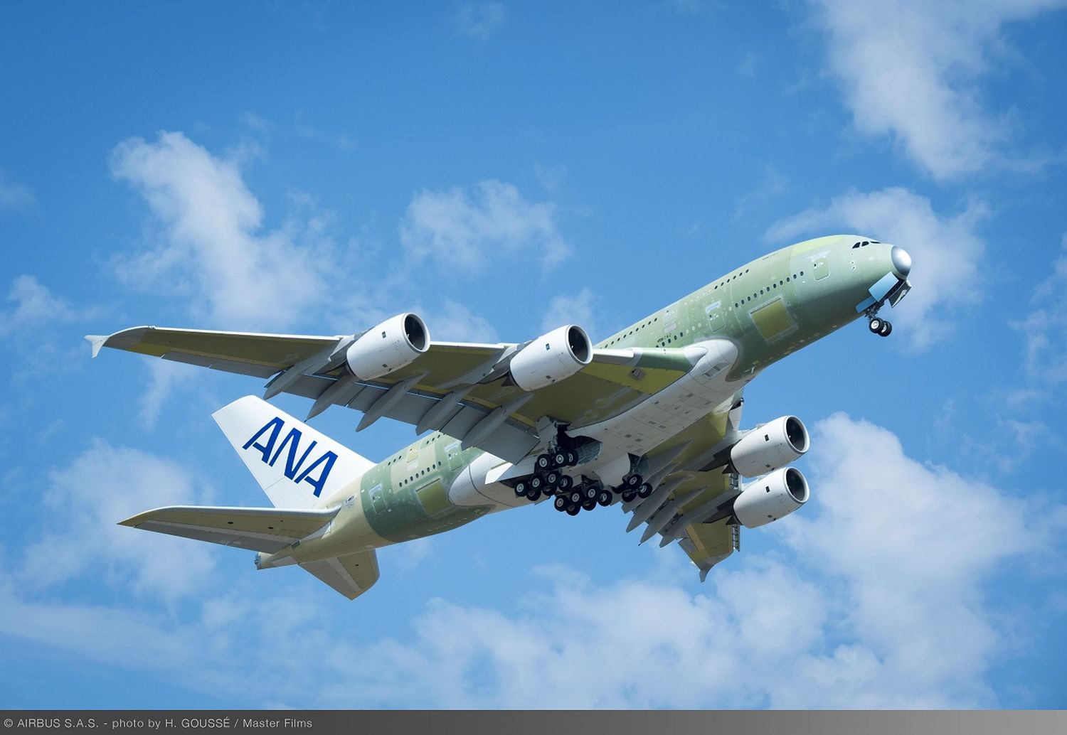 Vuelo inaugural del primer A380 para su más nuevo cliente: All Nippon Airways