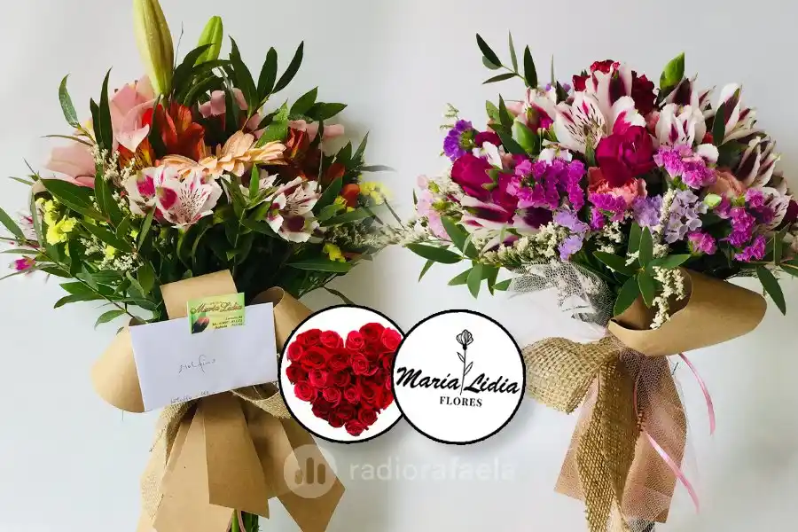 En San Valentín, que no falten las flores: “Las rosas vinieron con todo este año”