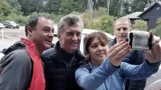Macri pasa un breve periodo de descanso en Villa La Angostura